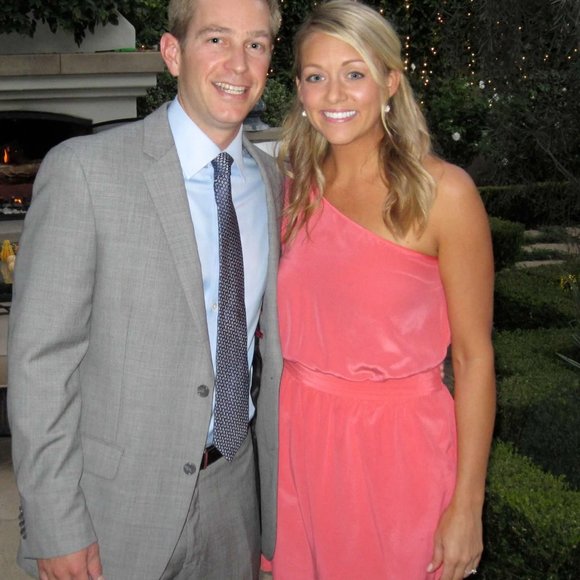 Charlie Jade Coral Pink Silk One Shoulder Cocktail Dress - Picture 3 of 11